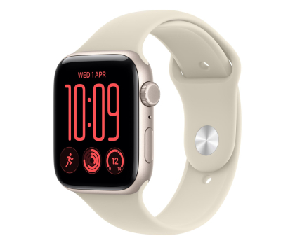Smartwatch Apple Watch SE 3 40/Księżycowa Poświata Alu/Piaskowy Pasek M/L 5G